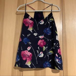 Banana Republic Floral Cami in L Petite